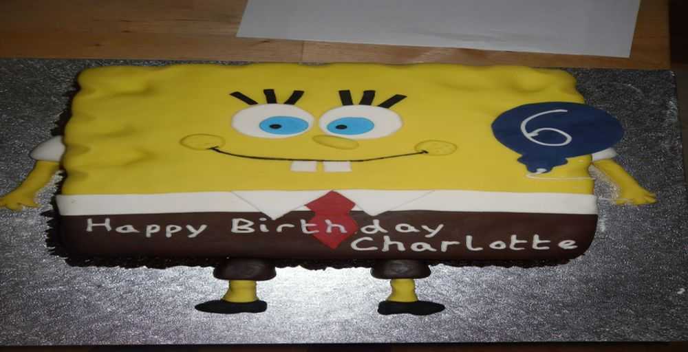 Spongebob Squarepants Birthday Cake