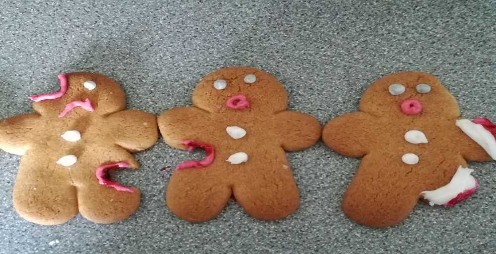 Gory Gingerbread Men