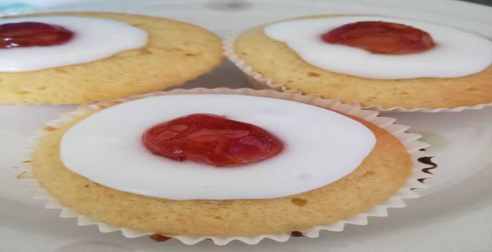 Bakewell Cupcakes