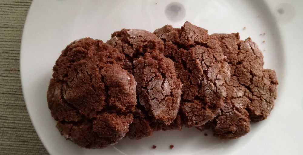 Chocolate Crackle Cookies (gluten free)