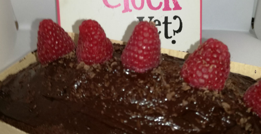 Chocolate Raspberry Loaf Cake